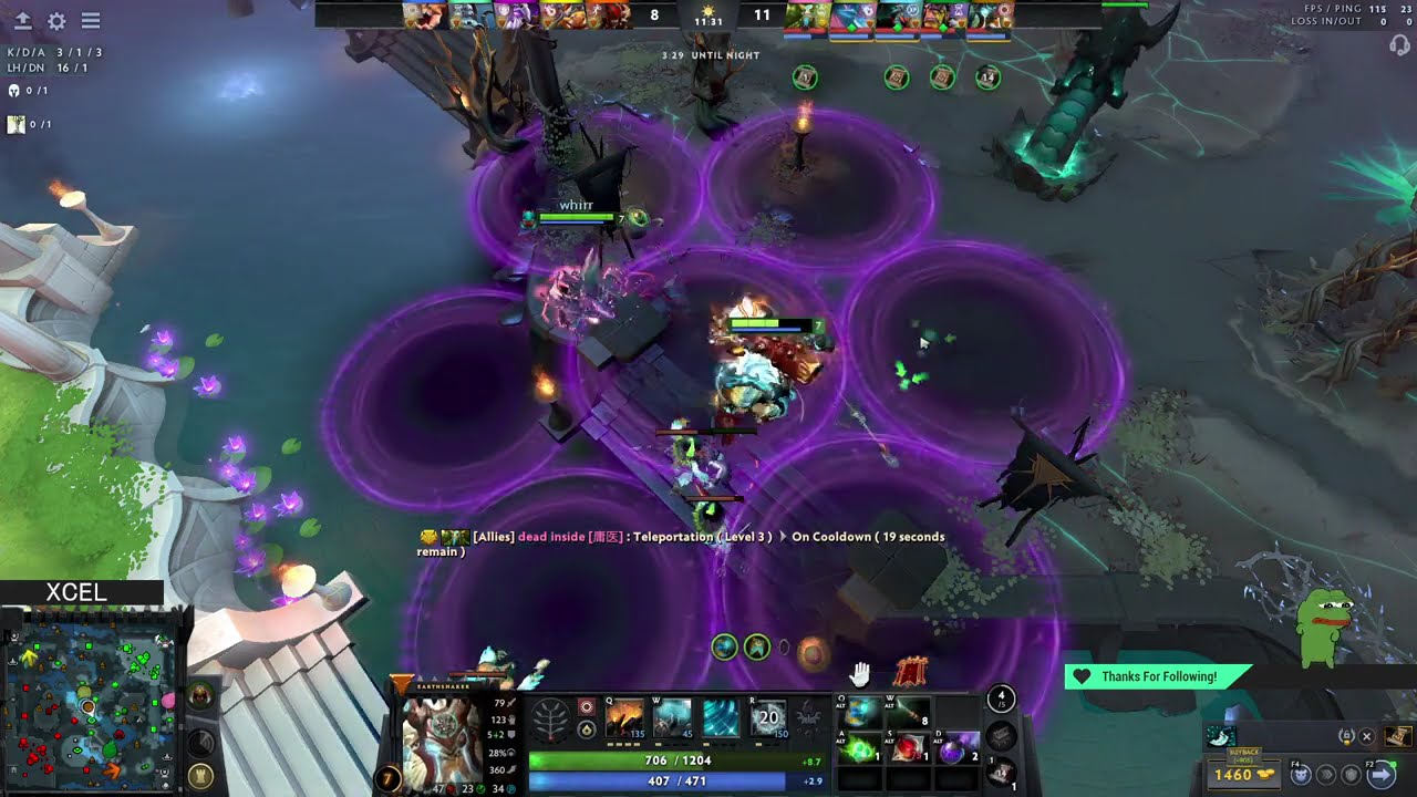 Pos4 Earthshaker - Be patient for the perfect dunk