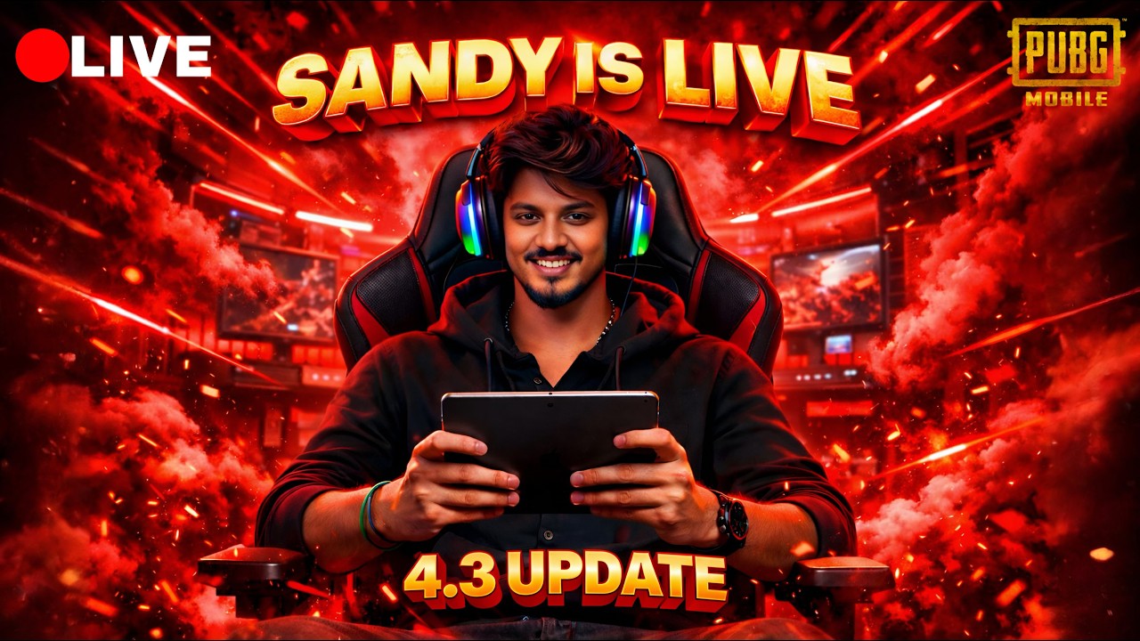 Sandyslive(PUBG MOBILE)#livestream #pubgmobile #trendingshorts #viralvideo #pubglover #smartphone