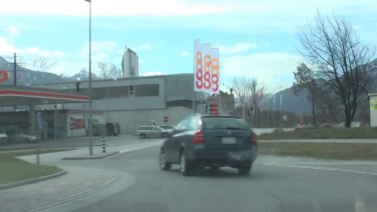 Auto Fahren ist doch so kurzweilig; Fahrt von Sargans nach Davos;
