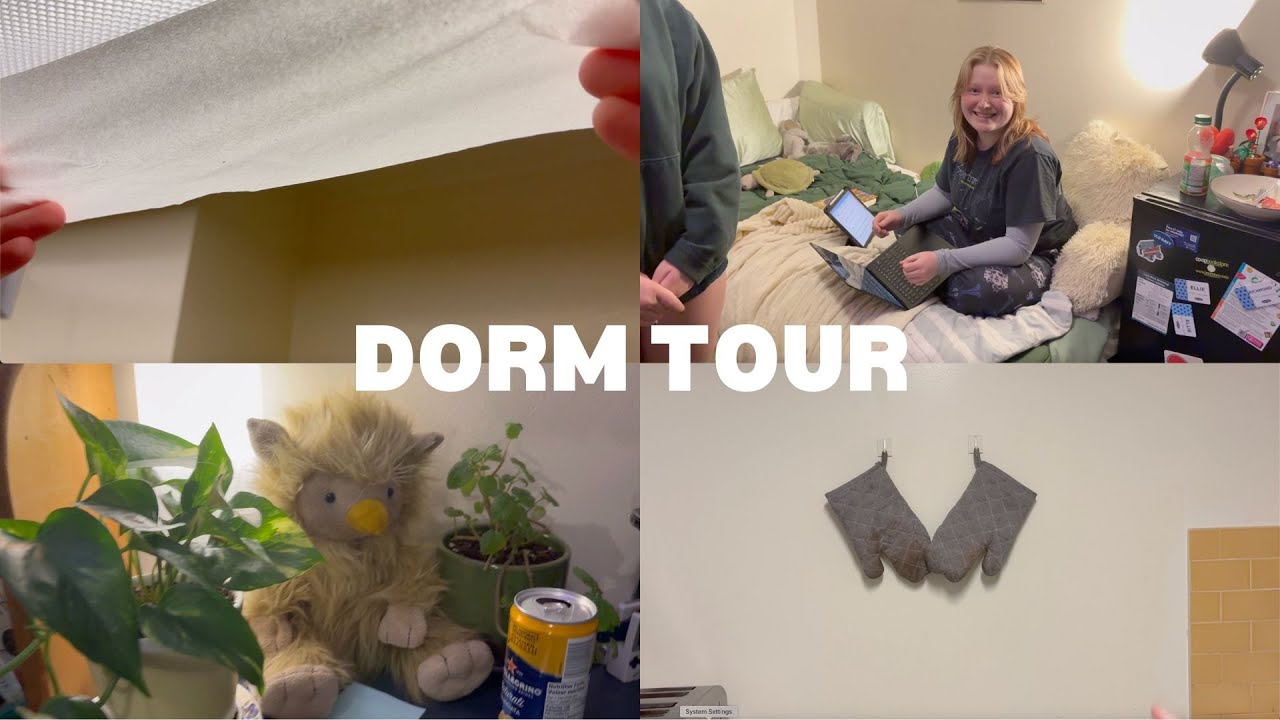 Dorm tour at University of Guelph!! :3