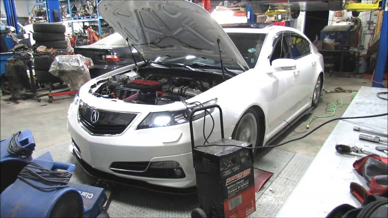 Precision Auto Canada Acura TL GerzyBear Supercharged Dyno Tuning