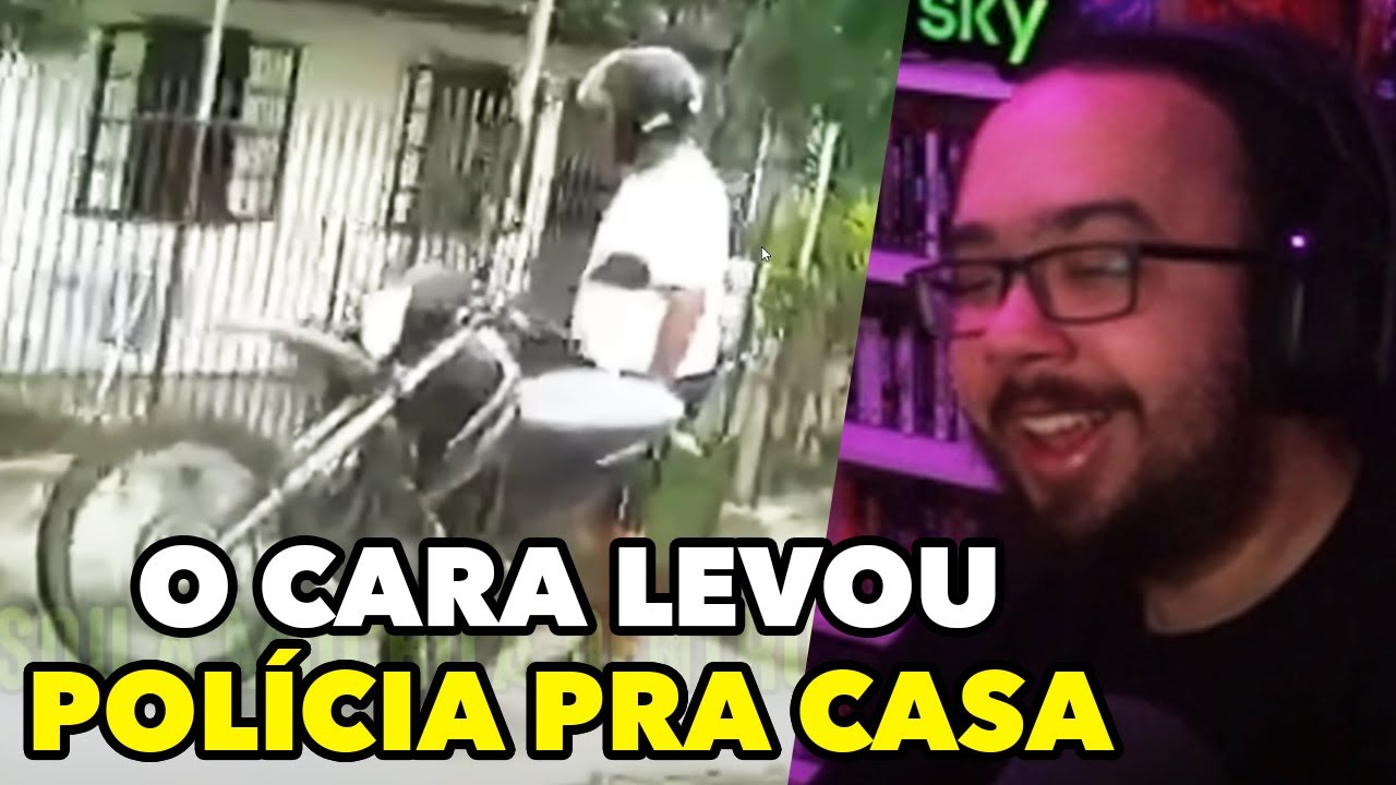 LUDGERO REAGE AO ENQUADROS DE MOTO 99 - Cortes do Ludgero