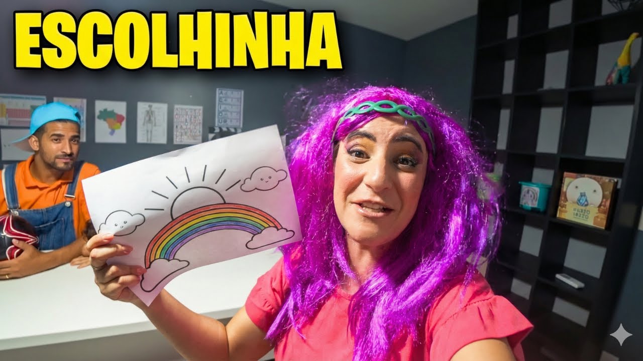 Teatro Em Família: A Nova Aluna Da Nossa Escola! 🎒✨