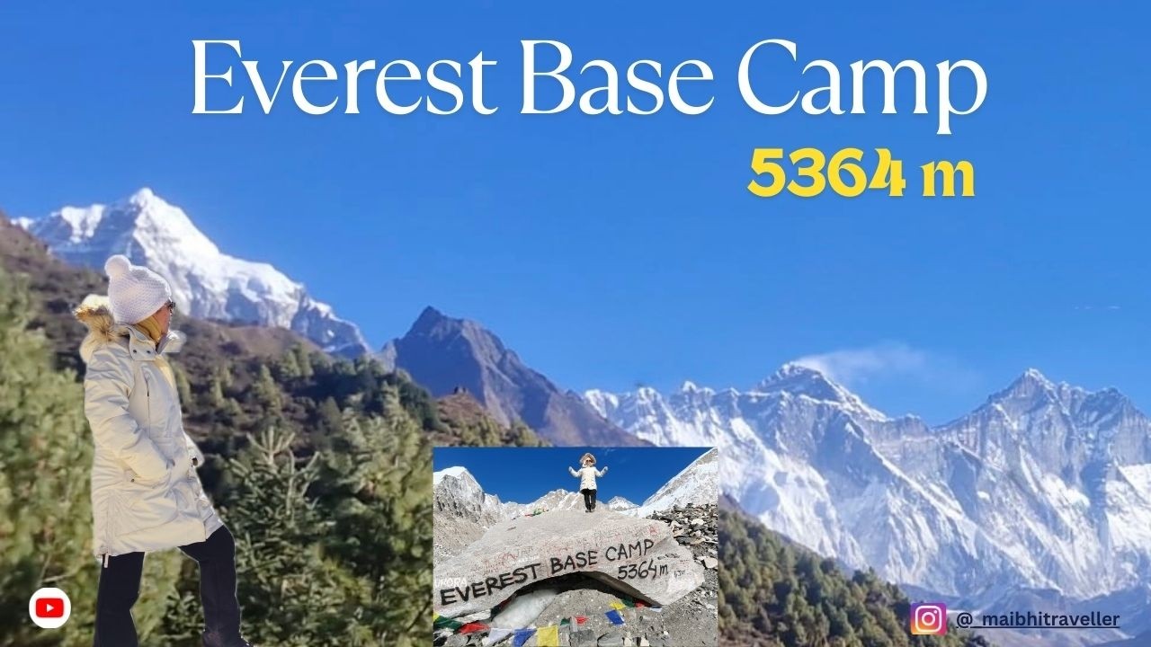 Everest Base Camp Journey: I Walked 8 Days to Reach Everest Base Camp (5,364m)