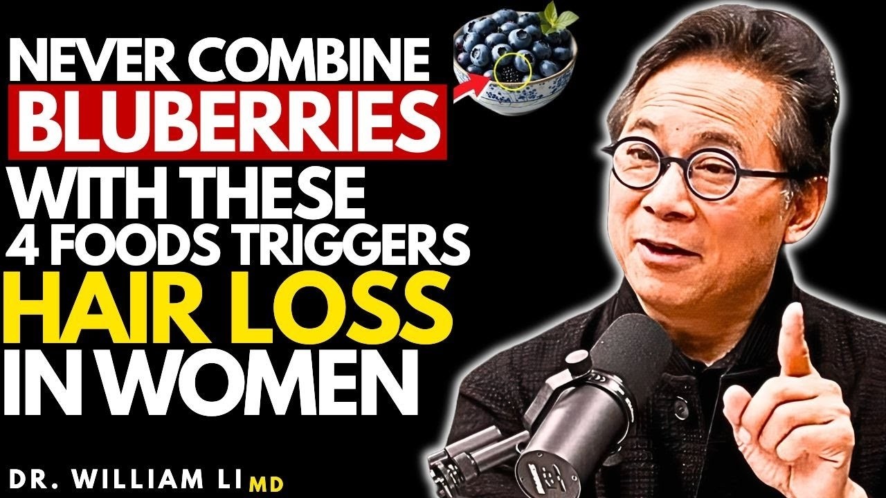Women 50+: 4 Berry Combos Secretly Causing Hair Thinning | Dr William Li