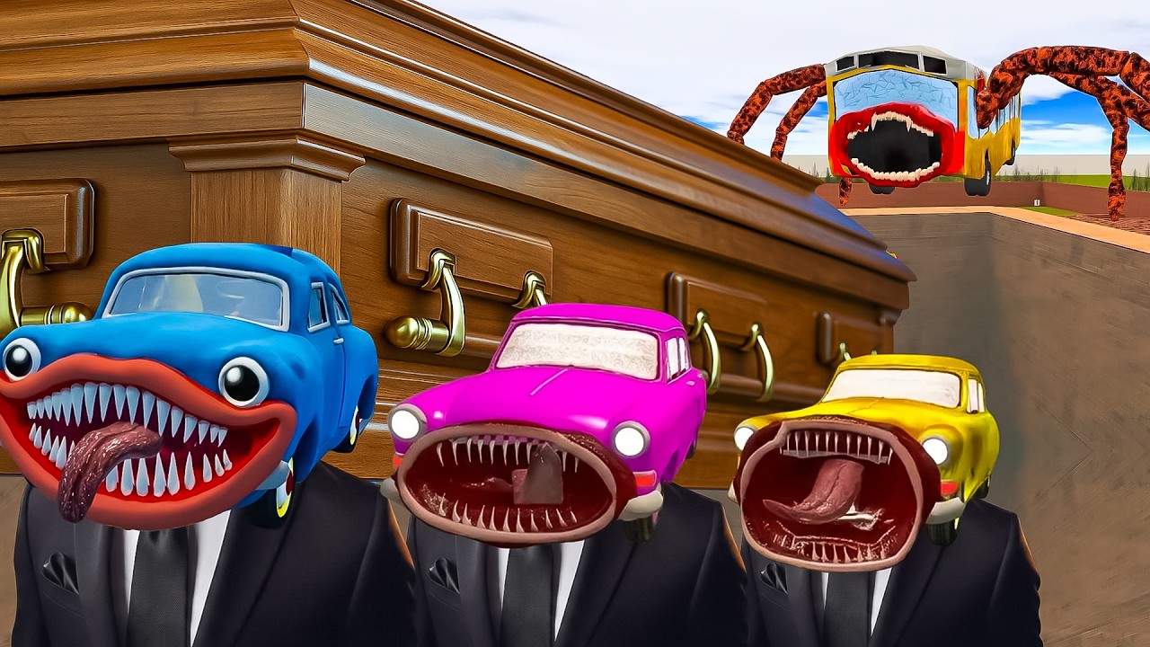 The Train Eater VS Trevor Henderson's Monster in Garry's Mod | Meme Dance Song (COVER)