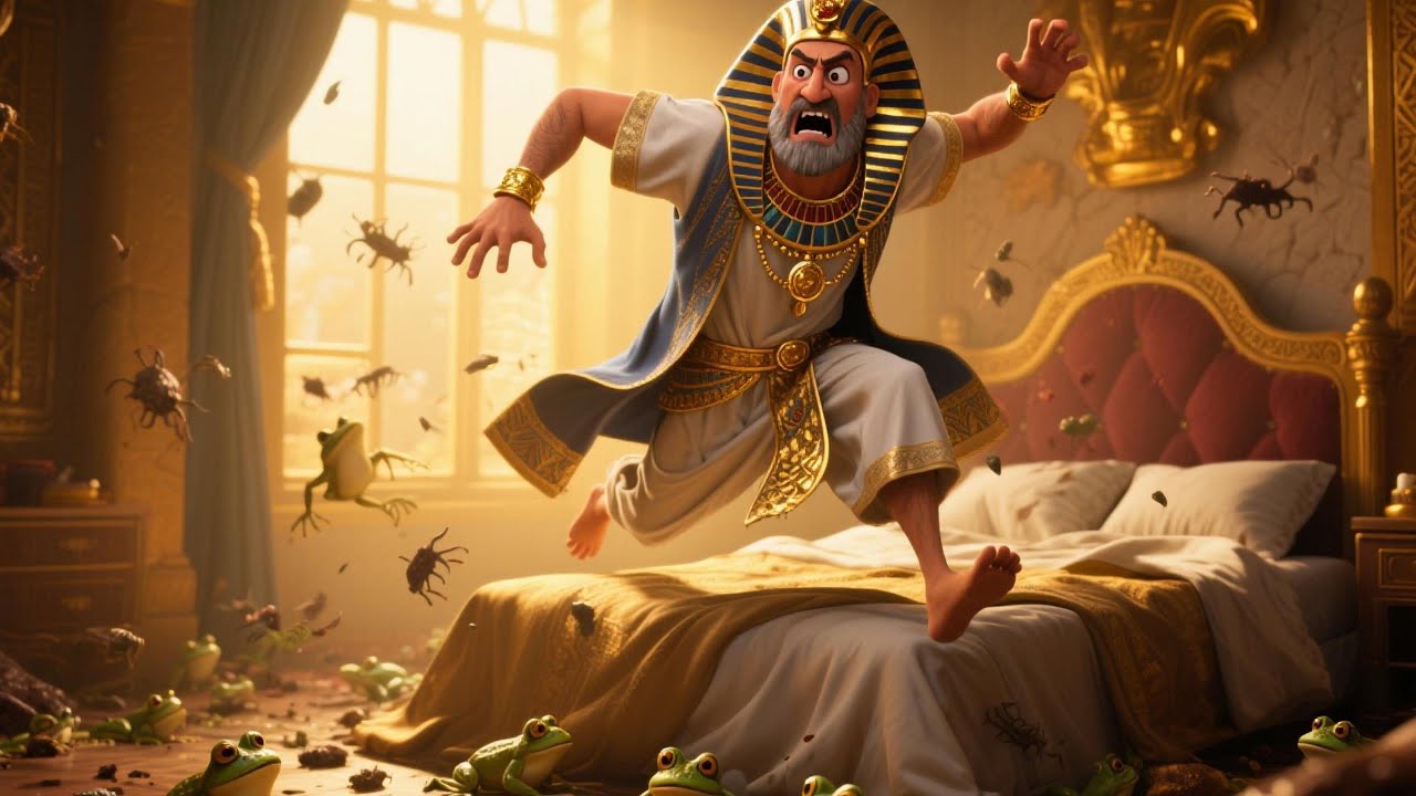 Musa na Mapigo Kumi | Hadithi ya Biblia ya Kusisimua ya Kulala kwa Watoto (Sehemu ya 5)