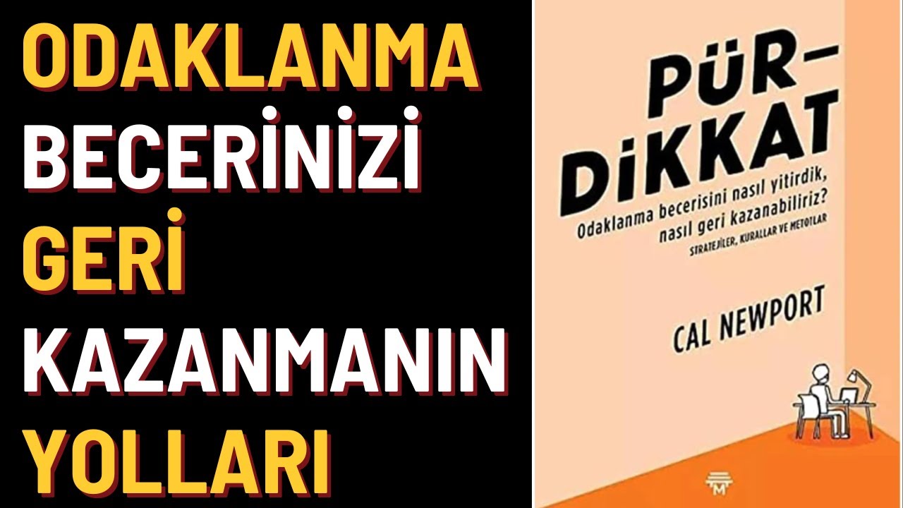 Kitap Özeti: Pürdikkat (Odağınızı Geri Kazanın)