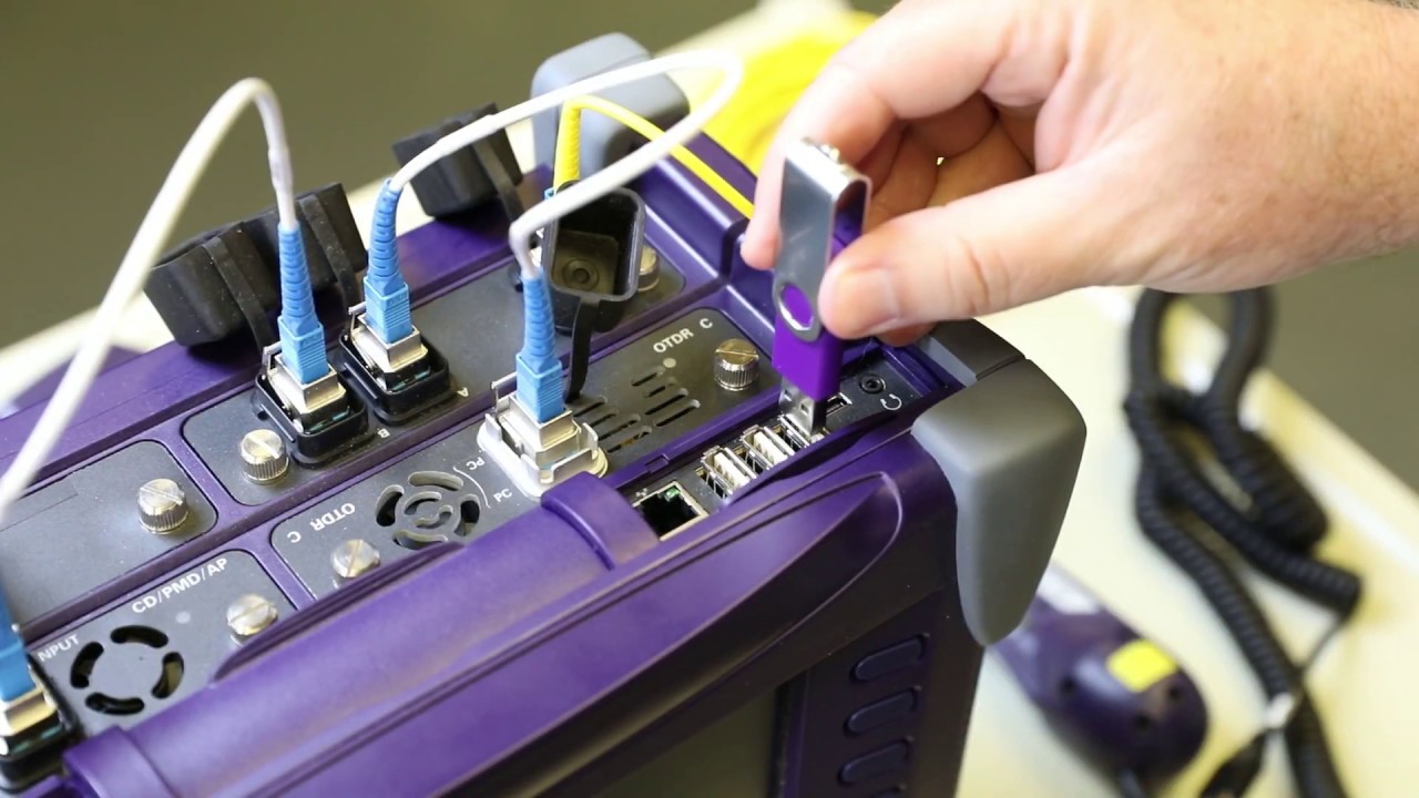 T-BERD USB Transfer