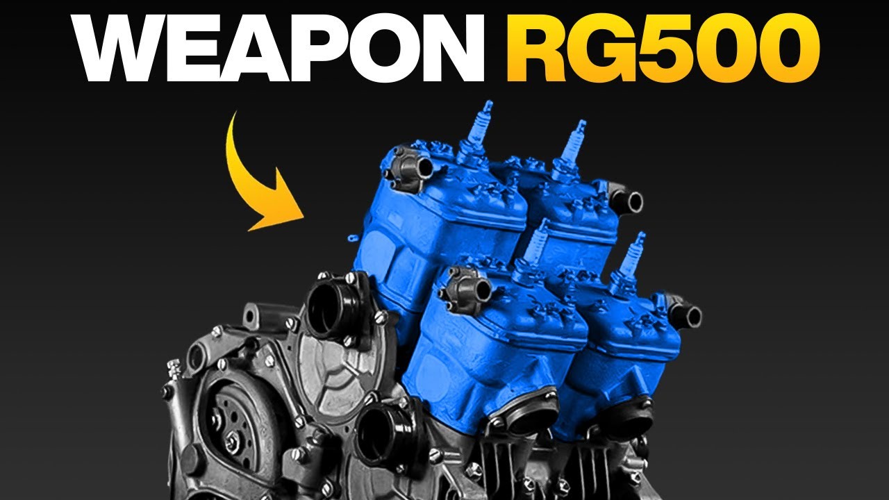 The Shocking Truth Behind Suzuki’s Secret RG500 Square-Four GP Engine