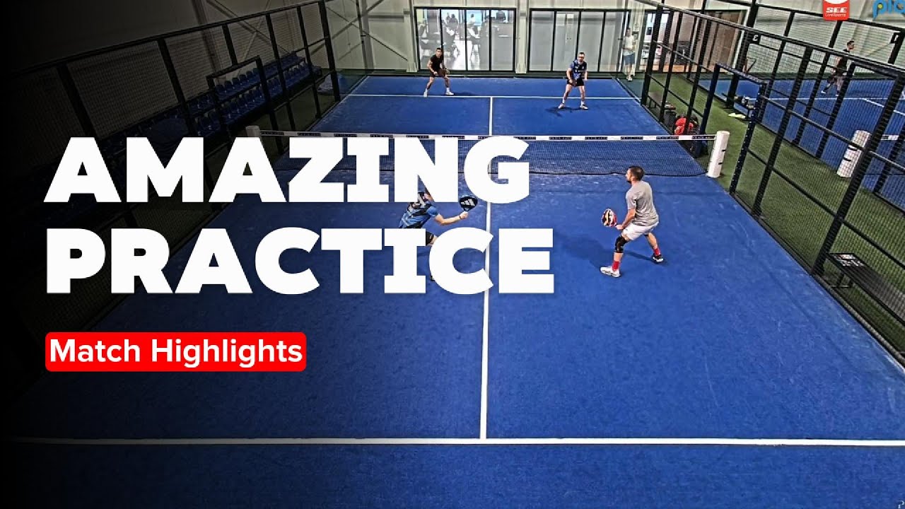 One of HARDEST matches I played in a while - 4.0 level Padel Highlights