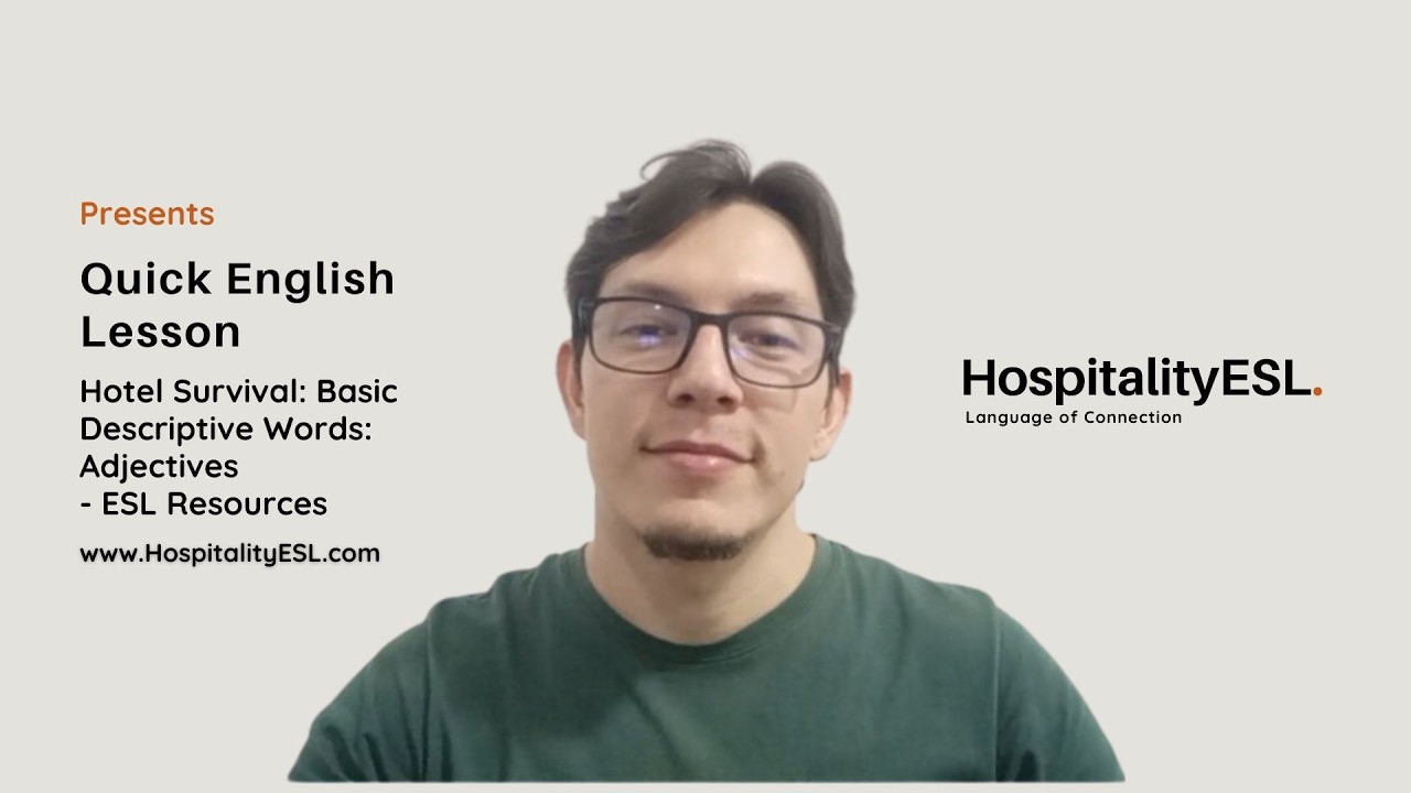 Unit3️⃣ Descriptive Words | Adjectives in English | Describe People, Places & Work Situations