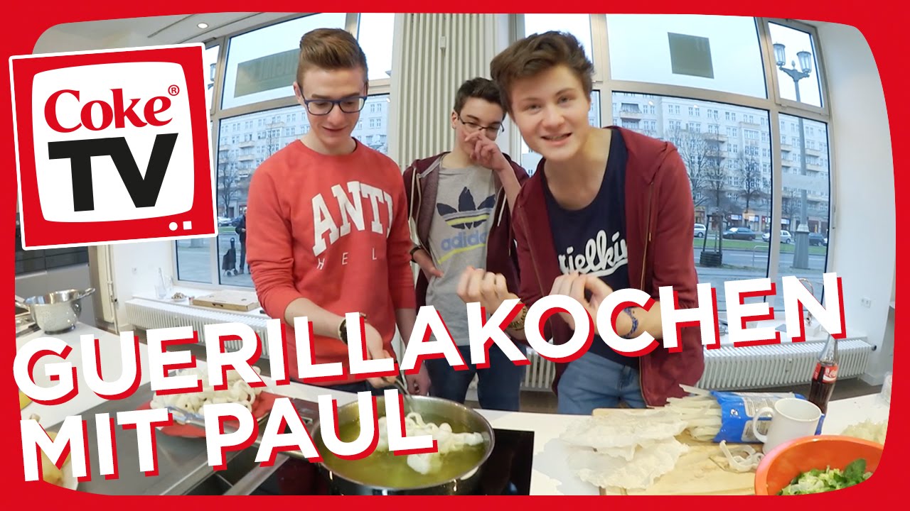Paul und Dner gehen unter die Guerilla Köche | #CokeTVMoment