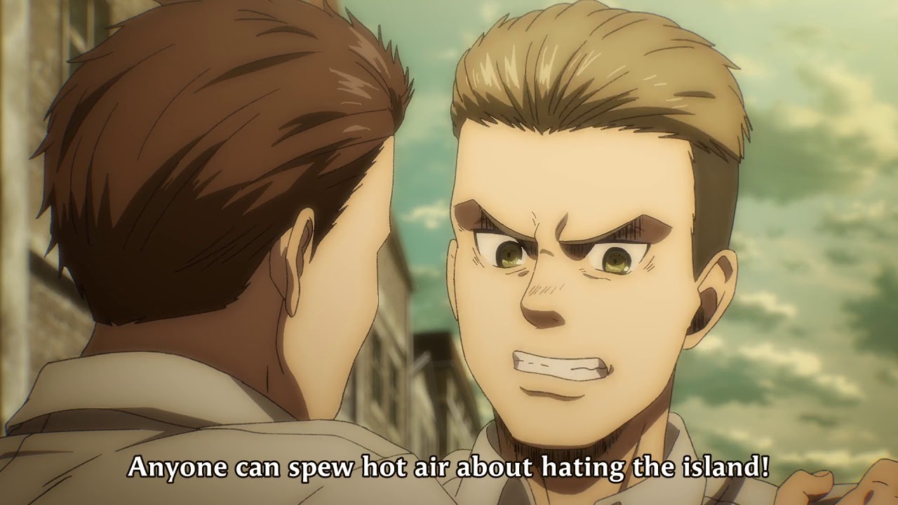 Reiner Training attack on titan season 4 episode 3