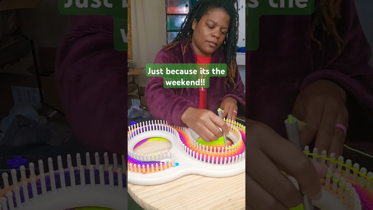 #loom #knitting #yarn #handmade