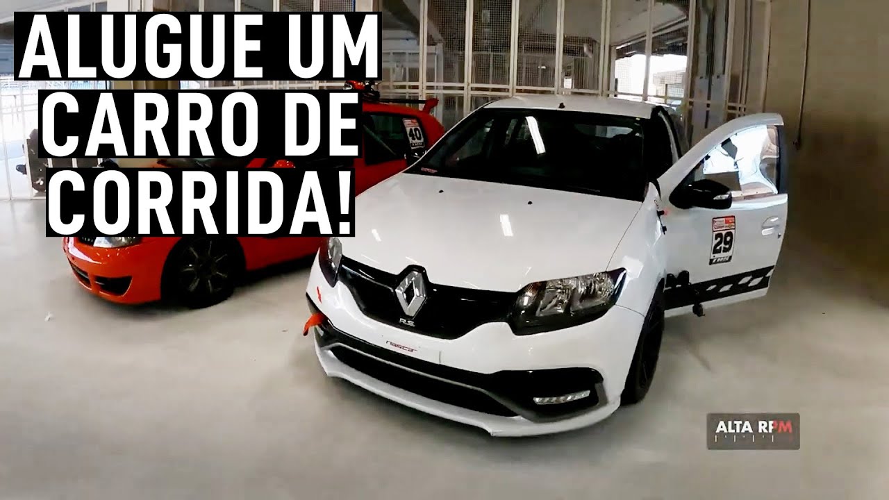 ALUGAR um SANDERO R.S.  de CORRIDA!? Sim, tem como!