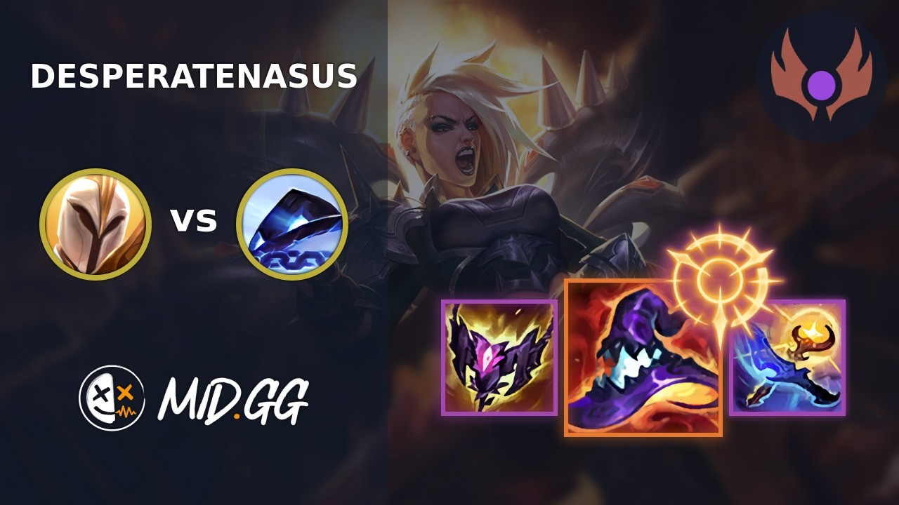 MID.GG: [ DesperateNasus ] Kayle MID vs Xerath | EUW MASTER | LOL Season 2026