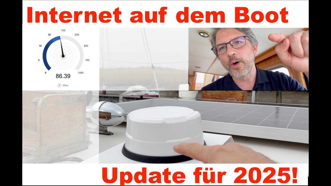 💻 Internet auf dem Boot + Camper: Immer da, schnell, wenig Stromverbrauch (Update 2025)