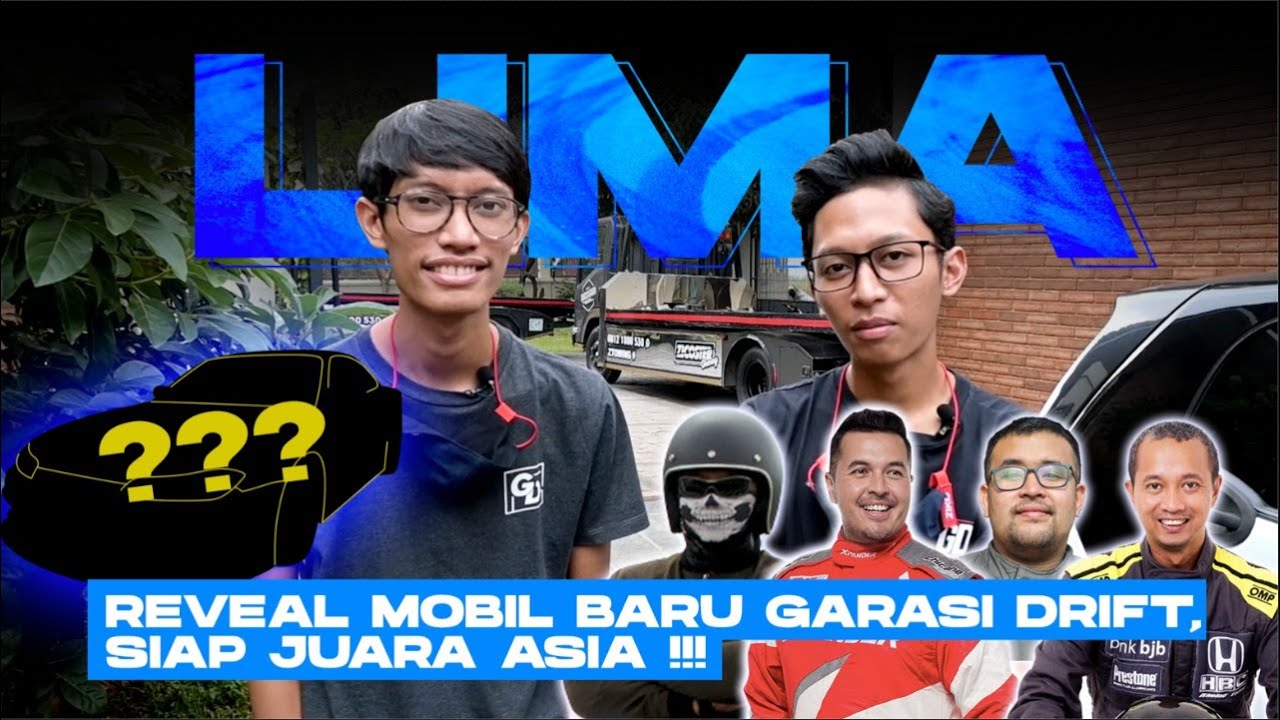KUYLIMA : REVEAL MOBIL BARU GARASI DRIFT!! | RIFAT vs FITRA vs AKBAR vs OM MOBI SIAPA YANG MENANG?!?