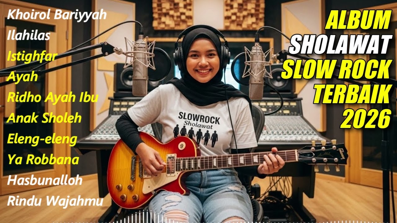 Kumpulan Sholawat Modern Slow Rock  - Album Terbaru & Terbaik 2026 Bikin Hati Tenang