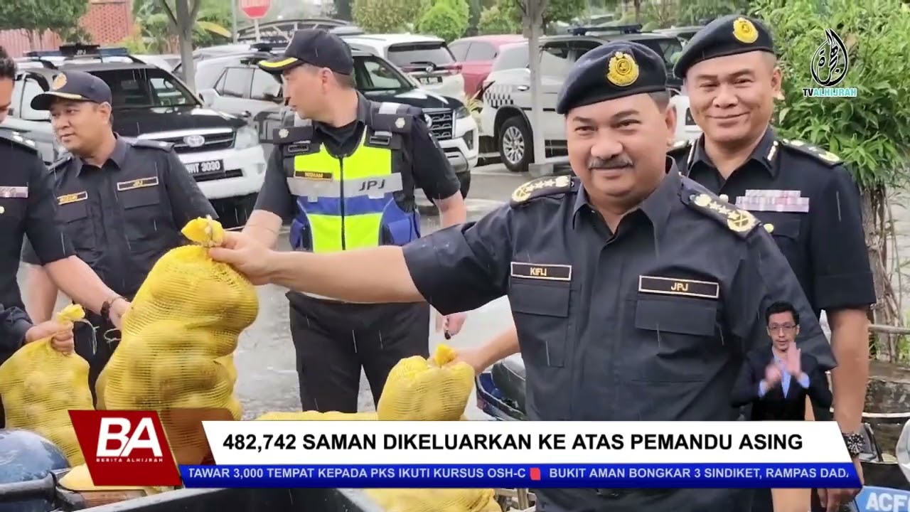 LEBIH 482 RIBU SAMAN DIKELUARKAN KE ATAS PEMANDU ASING