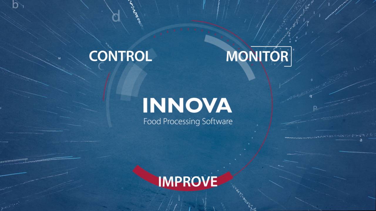 Innova Food Processing Software
