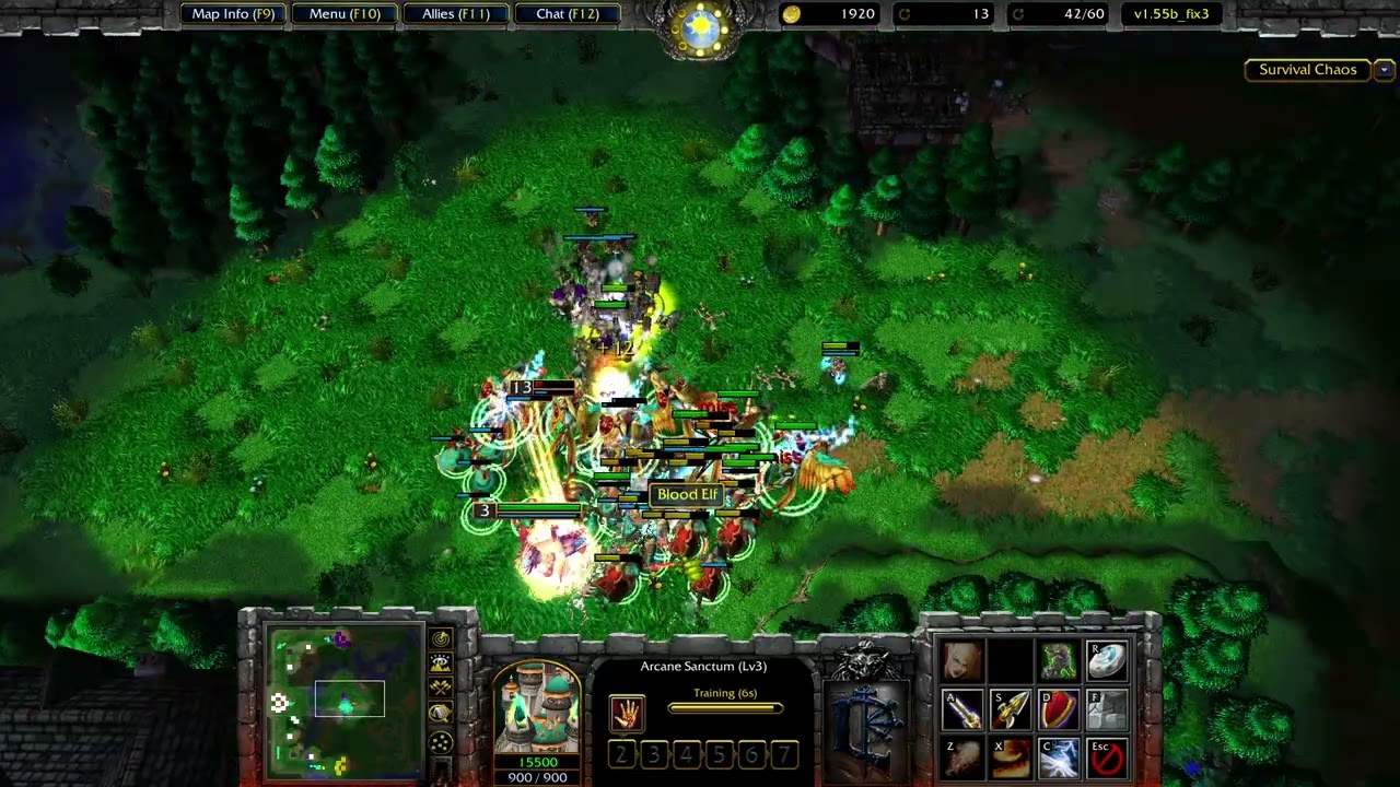 Survival Chaos | BLOOD ELF EARLY DOMINATION?  (what?)