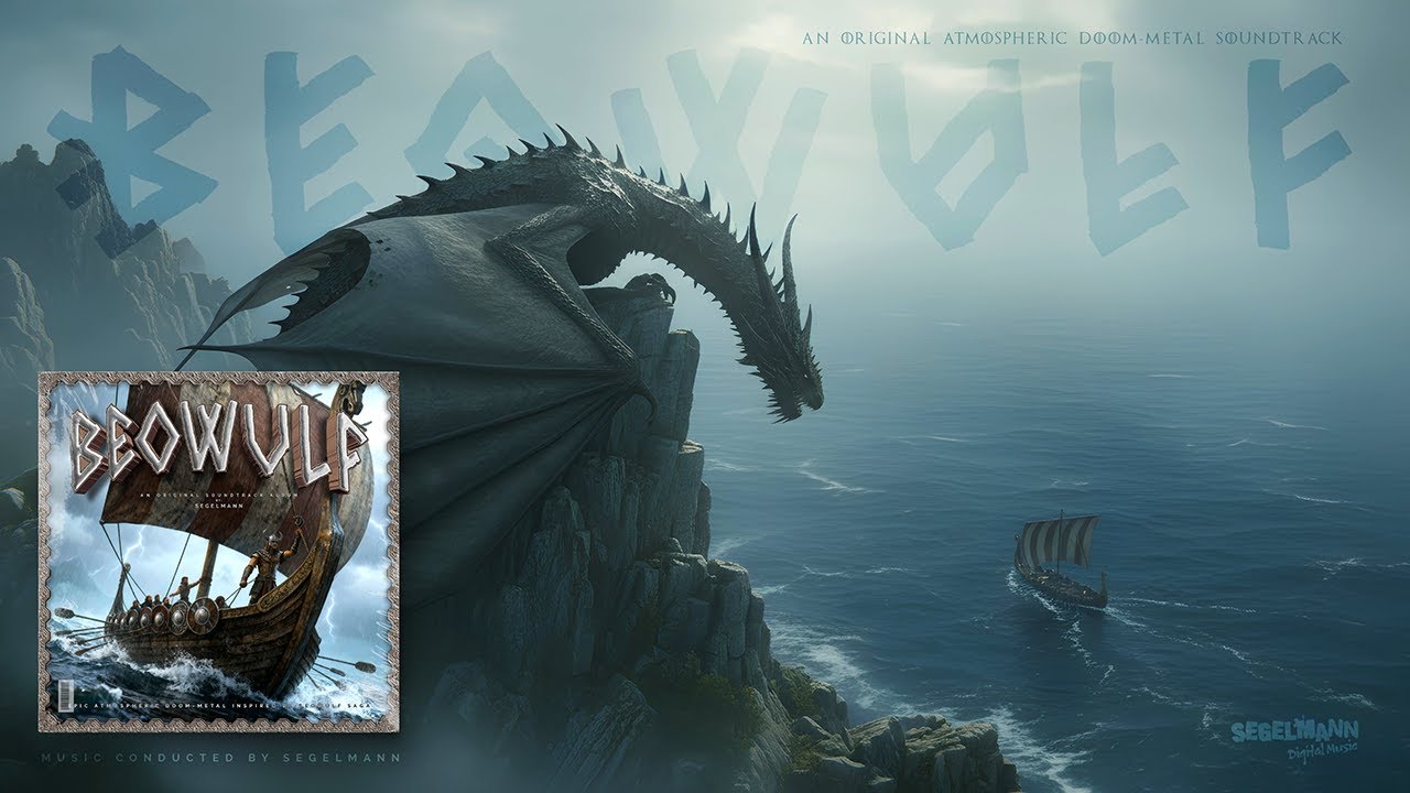 Beowulf Soundtrack 2025 - Epic Instrumental Atmospheric Doom Metal and Choir - Vikings Saga Vibes 4K