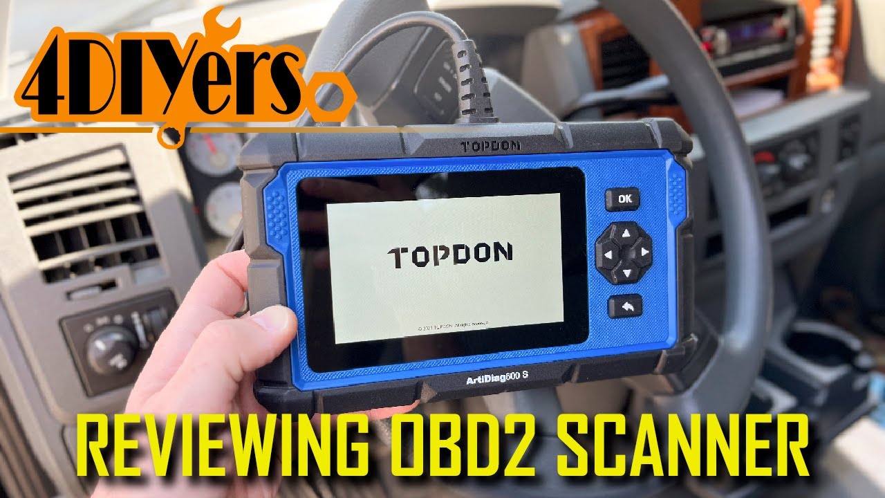 Обзор: сканер TOPDON ArtiDiag600 S OBD2