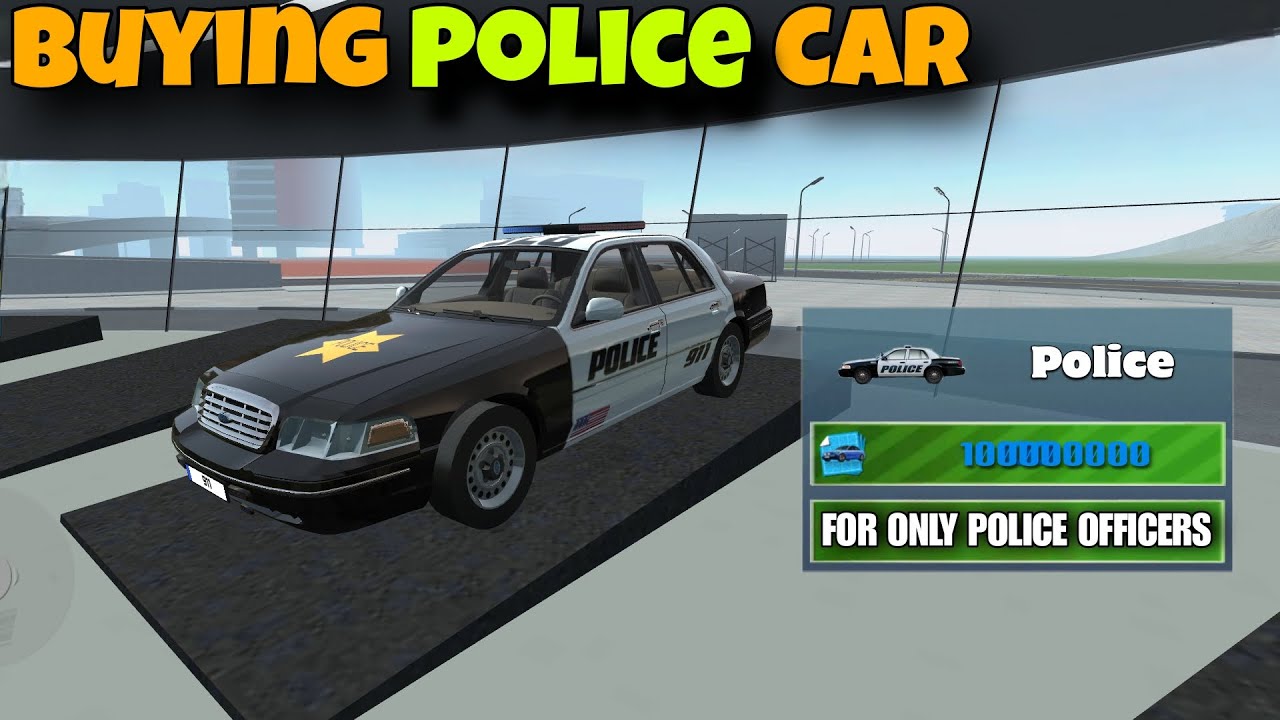 Buying New Police Car - Car Simulator 2 😮