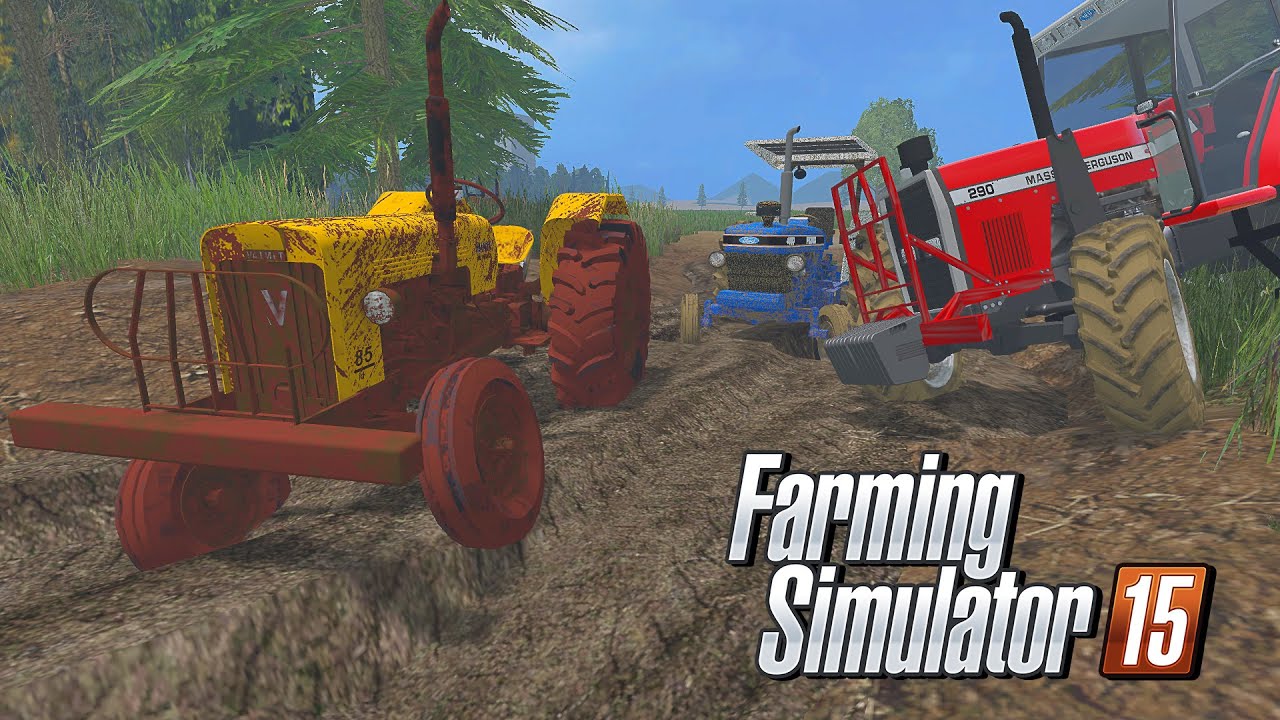 Tratores BR no Atoleiro - Farming Simulator 2015