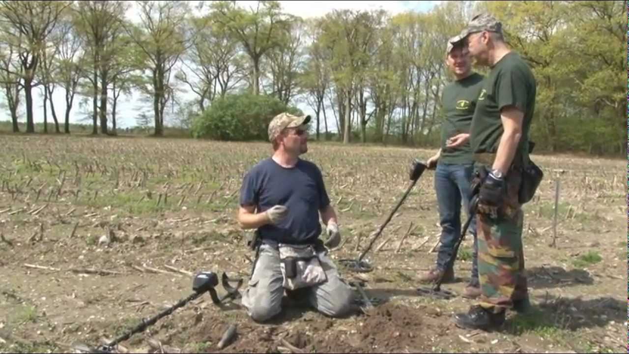 Searching for Ancient Coins in Belgium