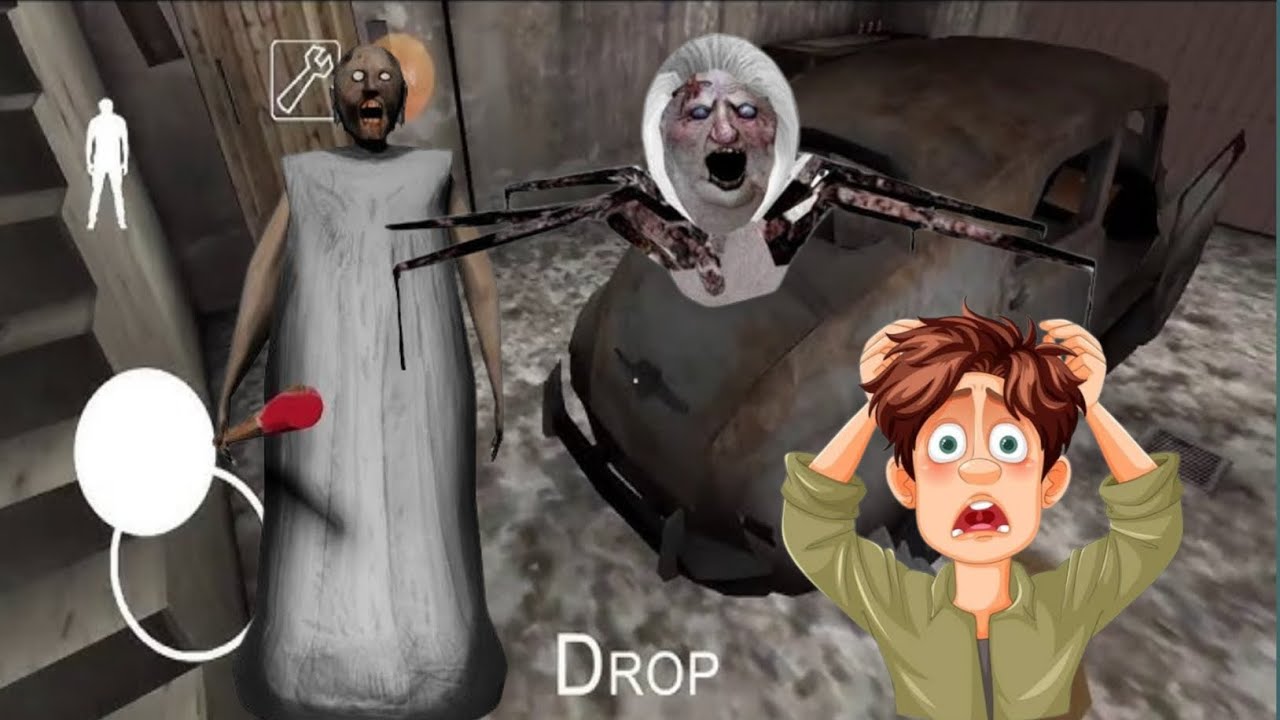 Granny 1 escape karte karte reh gaya.