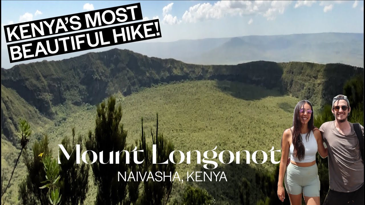 Самый красивый пеший маршрут в Кении! ⛰ Кратер горы Лонгонот! | Найваша, часть 1.