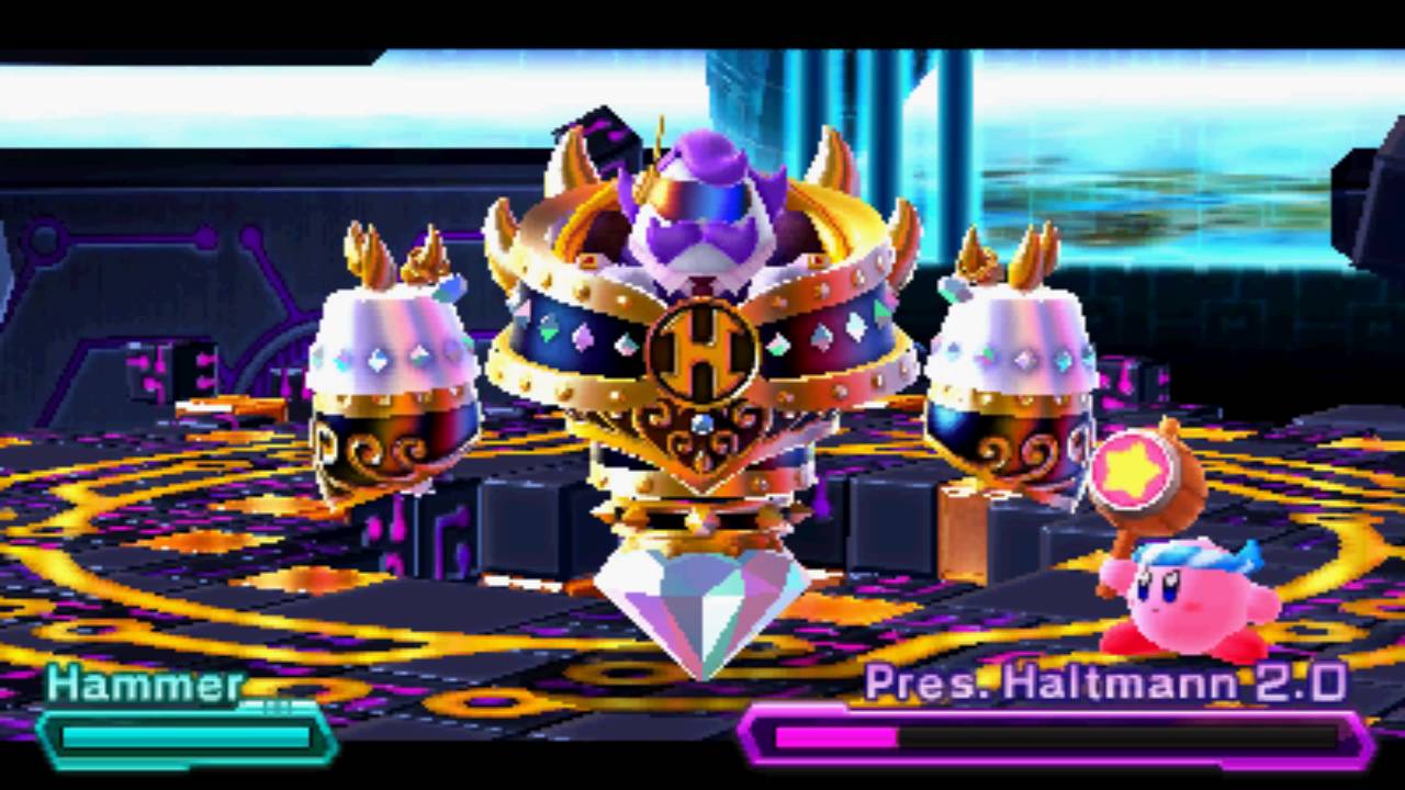 Kirby: Planet Robobot - 'President Haltmann 2.0' Boss Fight (No Damage)