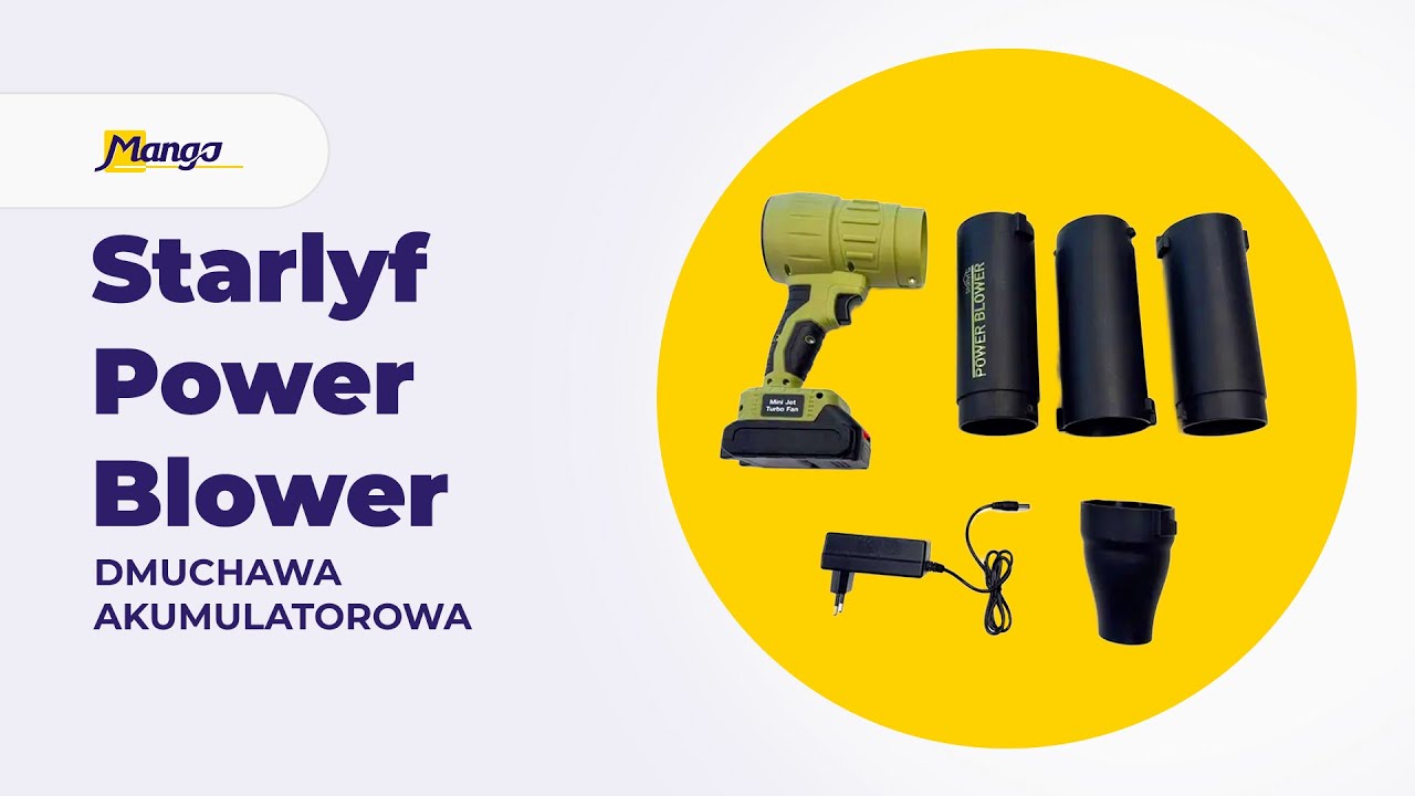 Starlyf Power Blower - dmuchawa akumulatorowa | Mango