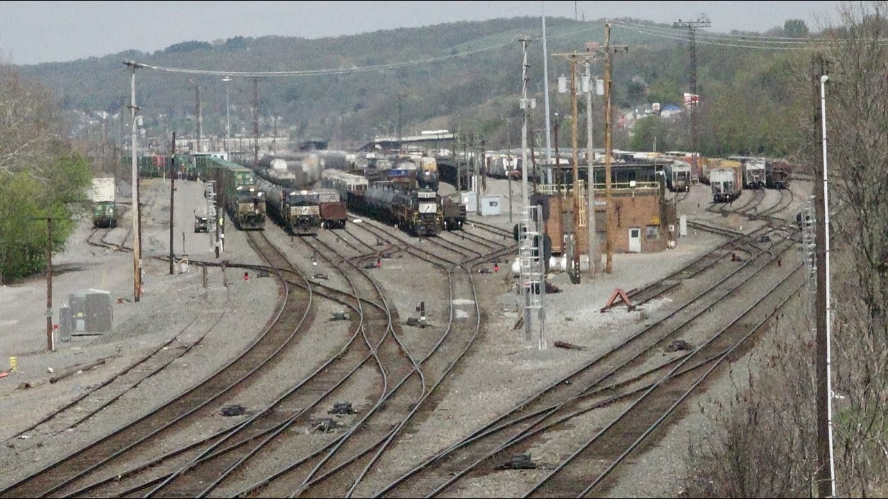 Awesome Pennsylvania NS Railfanning pt 3 Greater Pittsburgh Area