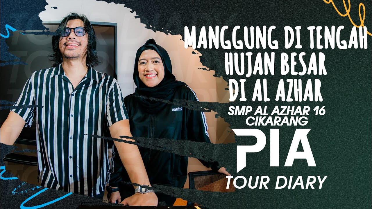 HUJAN PAS LAGU HUJAN? LANJUT KAWAN... (PIA AT SMP AL-AZHAR 16 CIKARANG)