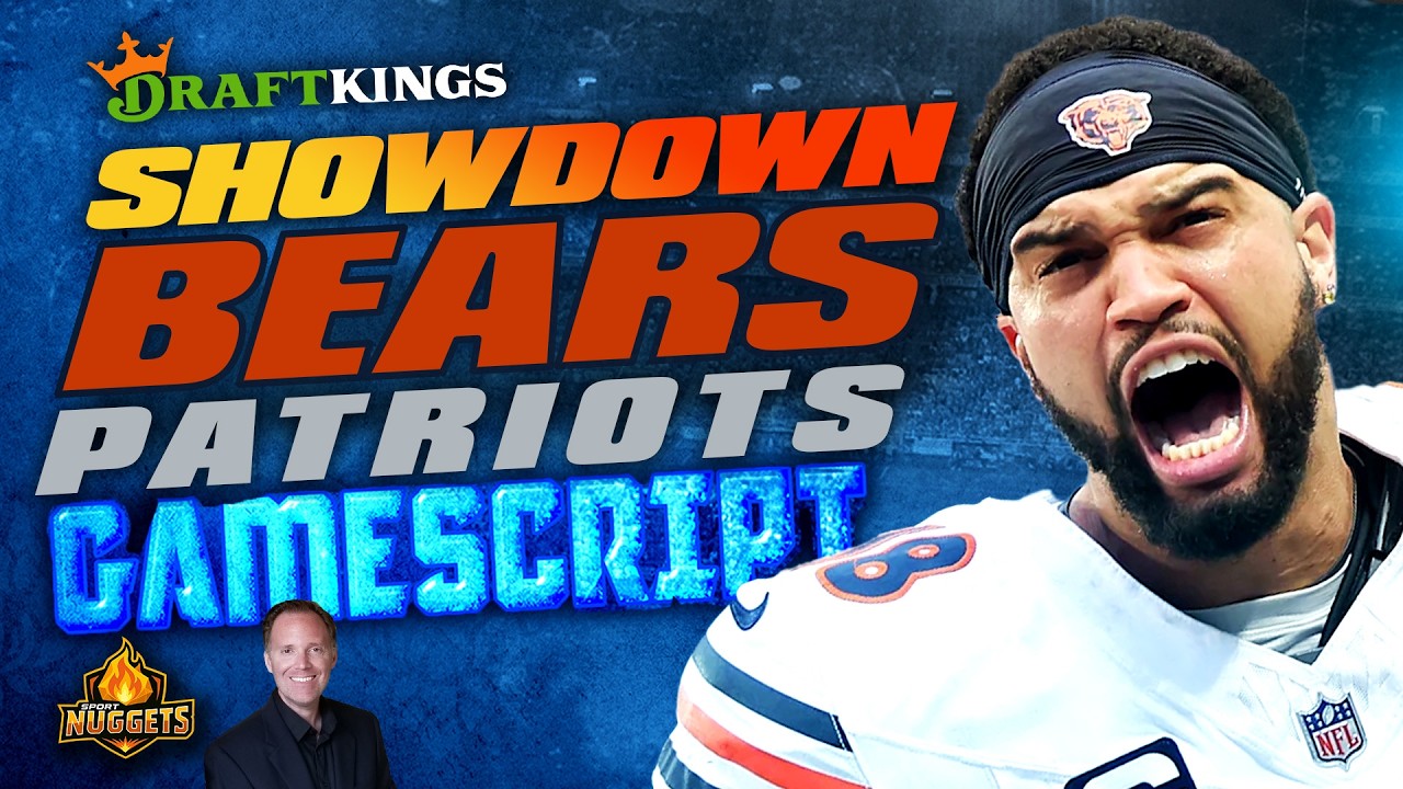 BEARS v PATRIOTS Gamescript | TNF Thursday Night DraftKings SHOWDOWN Strategy | 2026 NFL Week 7