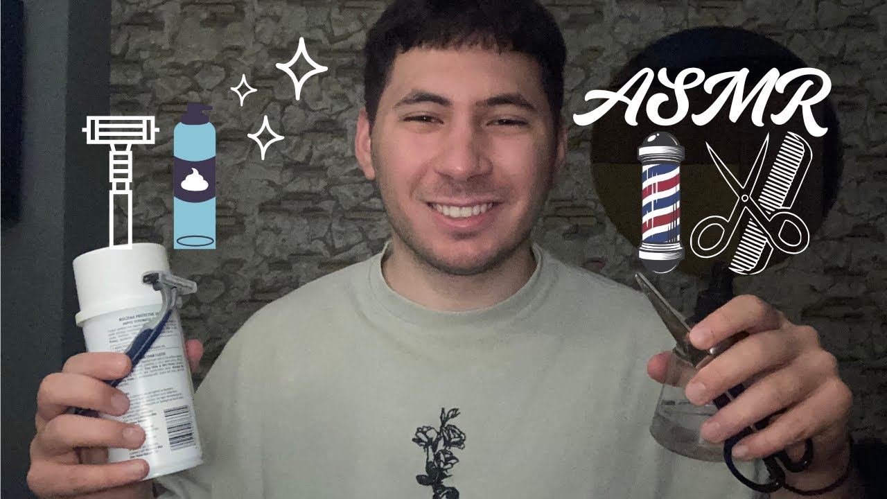 The most relaxing haircut and razor shave ASMR ✂💈🪒