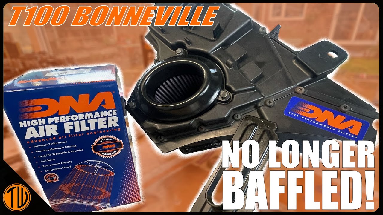 Freddie Dobbs' Bonneville | Triumph DNA Air filter & airbox baffle removal