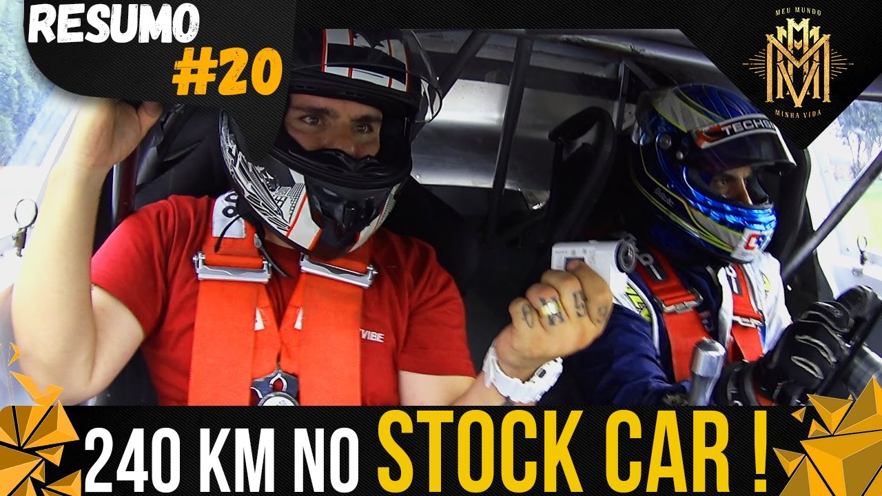 ANDEI DE STOCK CAR E QUASE ME BORREI !