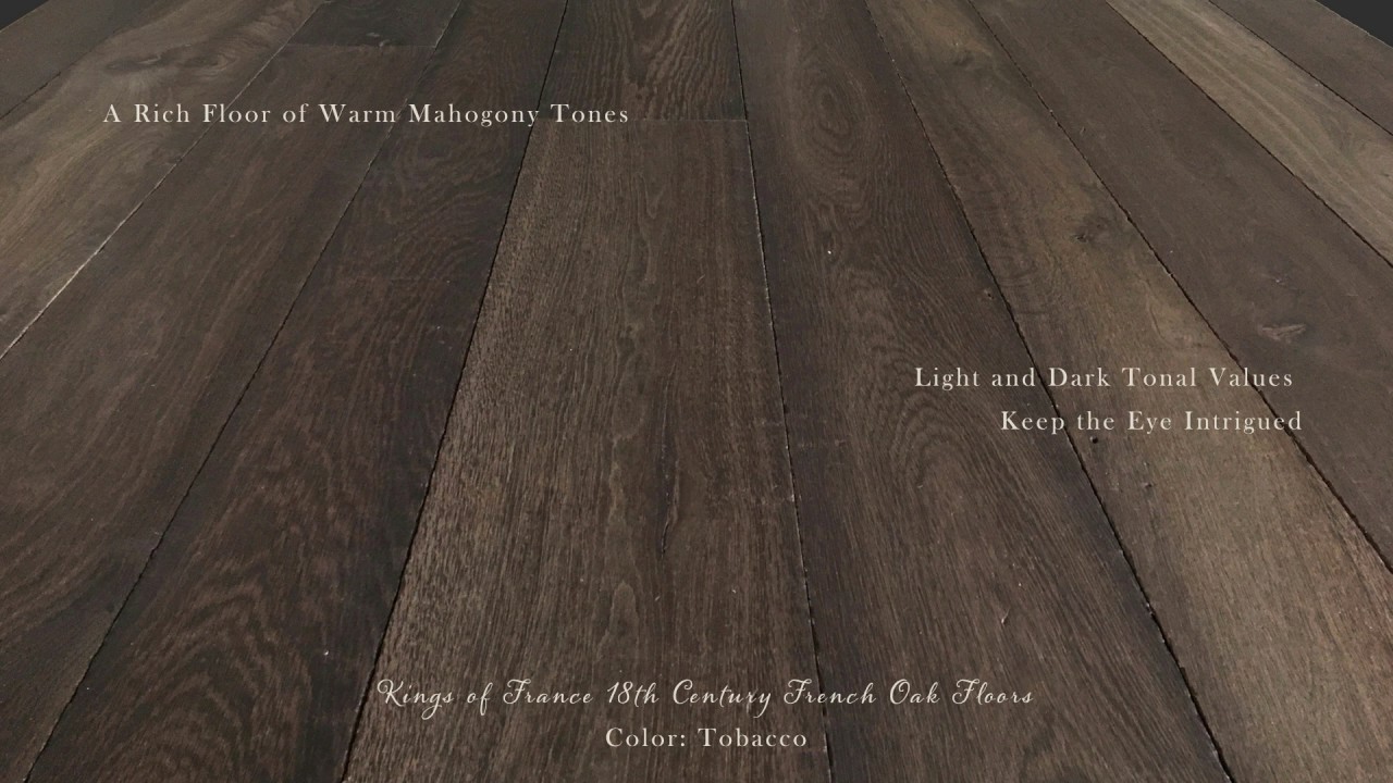 Kings of France 18th Century French Oak Floors in Tobacco