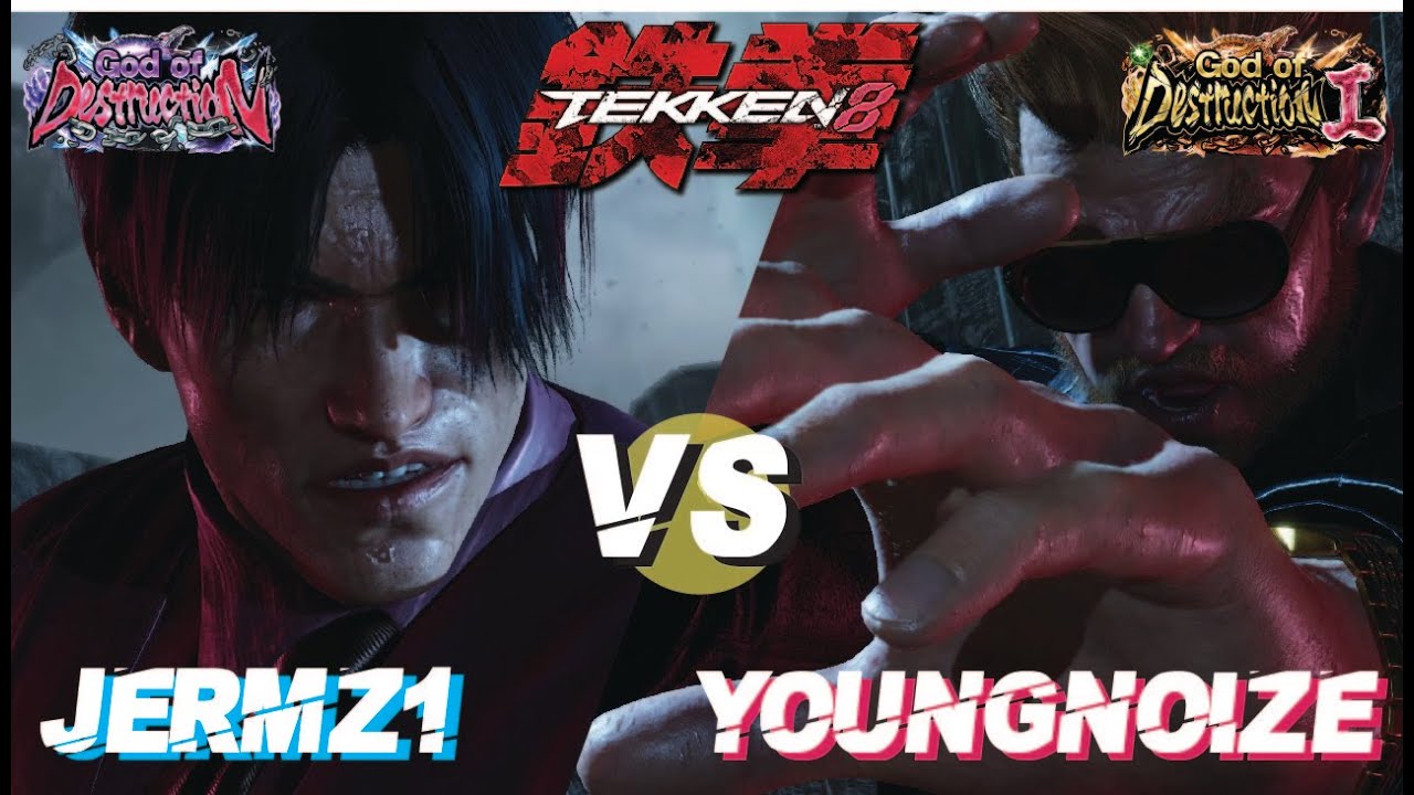 Tekken 8 Jermz1 GoD Vs YoungNoize GoD1 #tekken8 #law #paul #namco #bandai #subscribe #GoD
