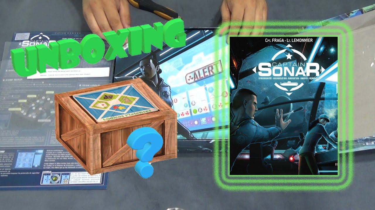 Capitán Sonar - Unboxing