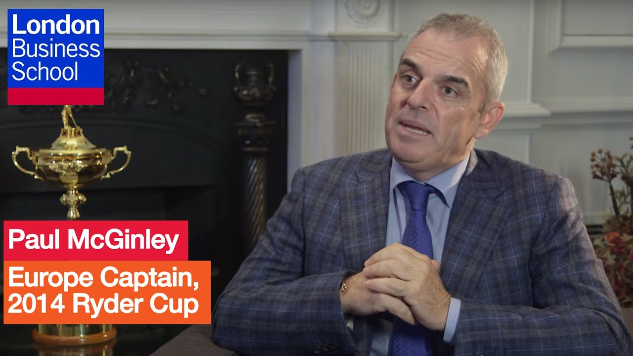 Paul McGinley: Leading a diverse group of individuals to a winning team