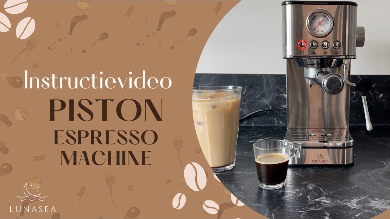 LunaSea's Piston Espresso Machine tutorial - instructievideo