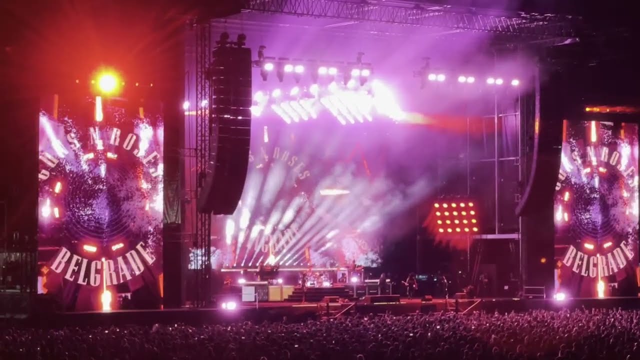 Guns N' Roses - Don't Cry, Belgrade 2025