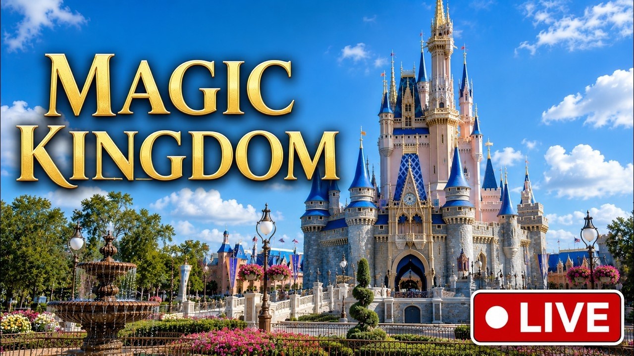 🔴 LIVE! Magic Kingdom Saturday - Rides and Parade 7.11.26