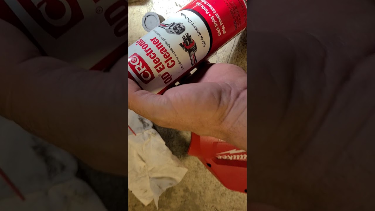 Milwaukee M18 Fuel Blower Trigger Problem Stuck